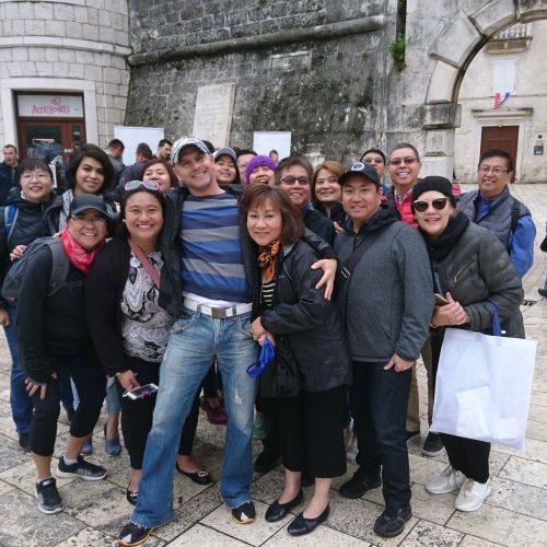 Trogir with guests